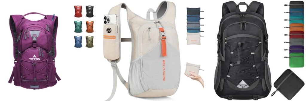 Hiking Backpacks Women combined image