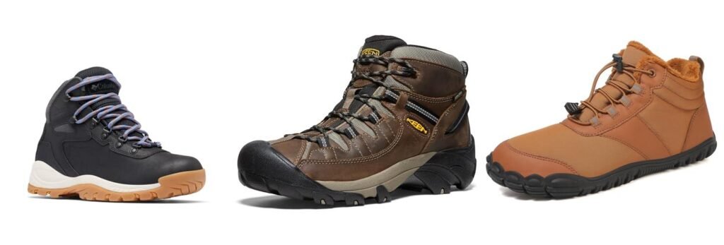 Hiking Boots For Flat Feet combined image