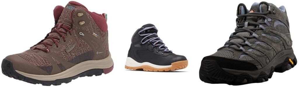 Hiking Boots For Long Narrow Feet combined image