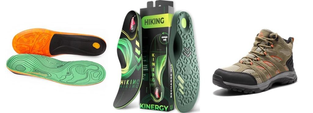 Hiking Boots For Orthotics combined image