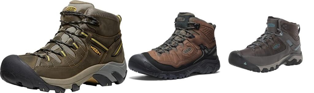 Hiking Boots Keen combined image