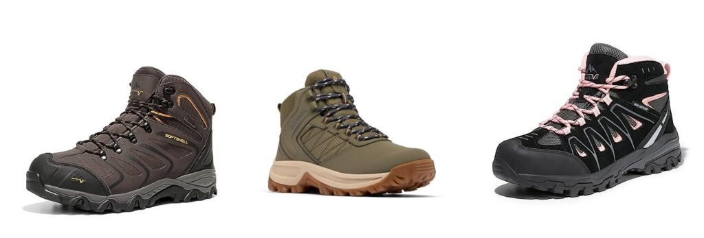 Hiking Boots Under 100 combined image
