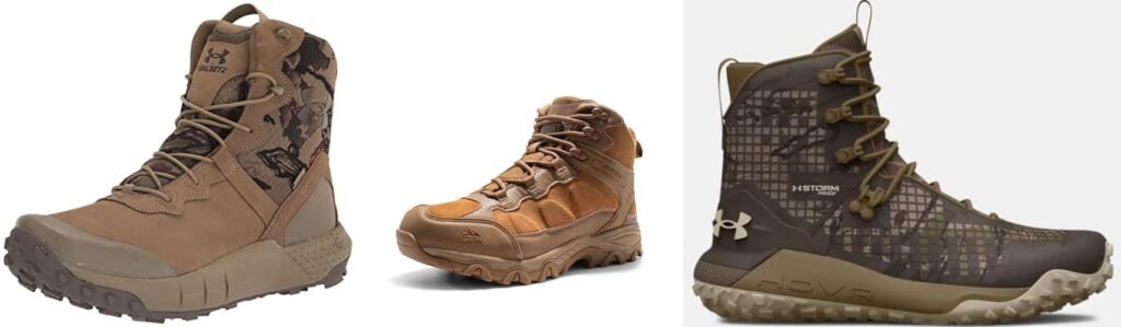 Hunting Hiking Boots combined image