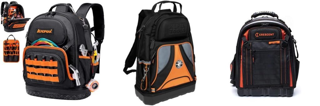 Hvac Tool Backpack combined image