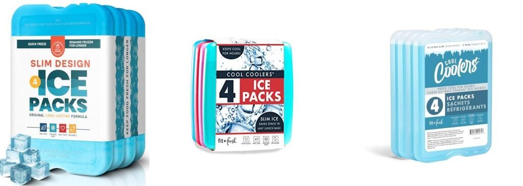 Ice Cooler Packs combined image