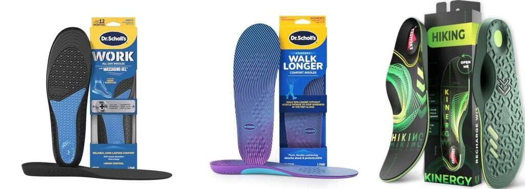 Insoles For Hiking Boots combined image
