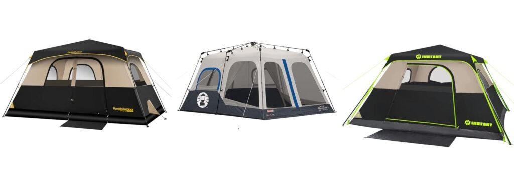 Instant Tent 8 Person combined image