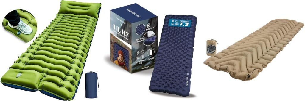 Insulated Sleeping Pad combined image