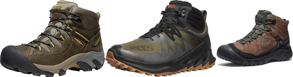 Keen Hiking Boots combined image