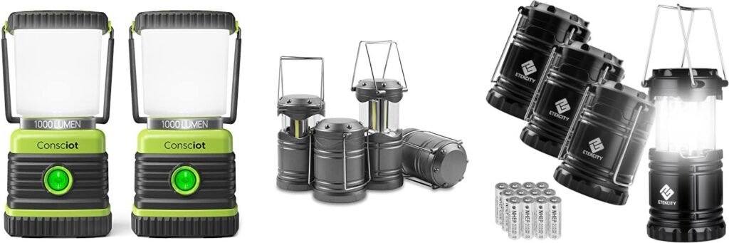 Led Lantern For Power Outages combined image