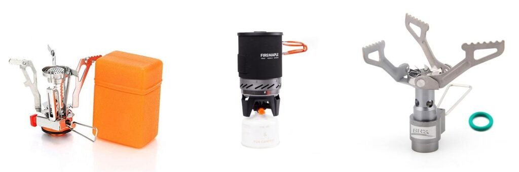 Light Backpacking Stove combined image