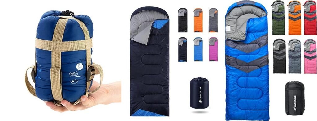Light Sleeping Bag combined image