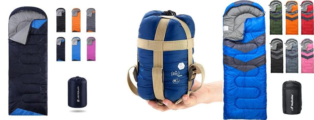 Light Weight Sleeping Bag combined image