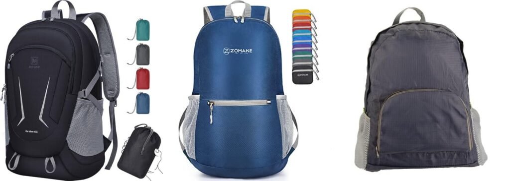 Lightweight Backpack combined image