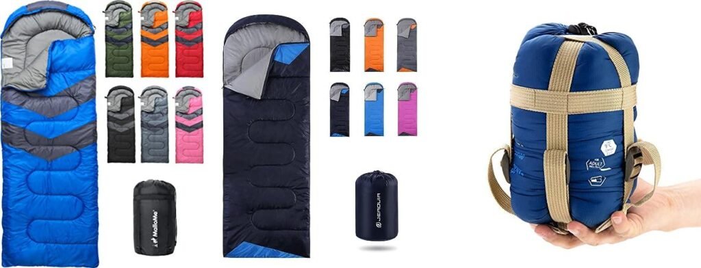 Lightweight Sleeping Bags combined image