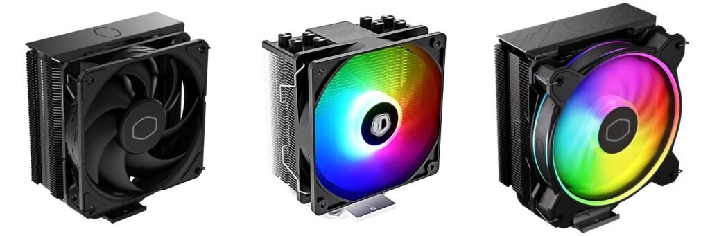 Looking Air Cpu Cooler combined image