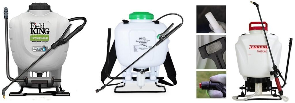 Manual Backpack Sprayer combined image