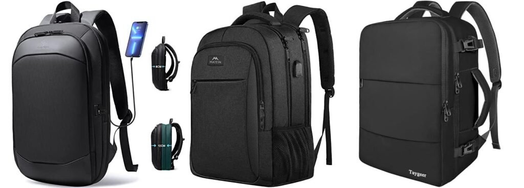 MenS Business Backpack combined image