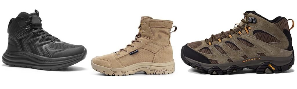 MenS Hiking Boots For Plantar Fasciitis combined image