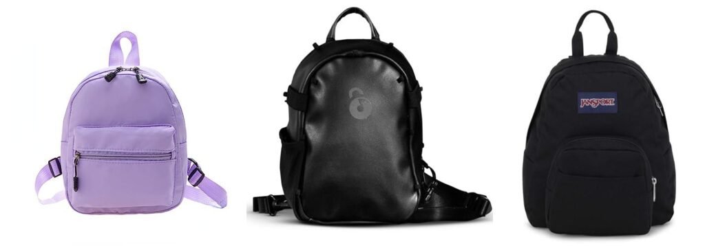 Mini Backpack For Festivals combined image