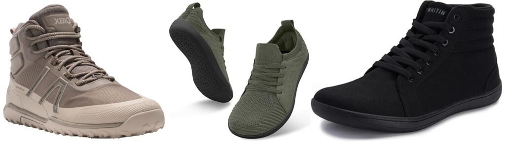 Minimalist Hiking Boots combined image