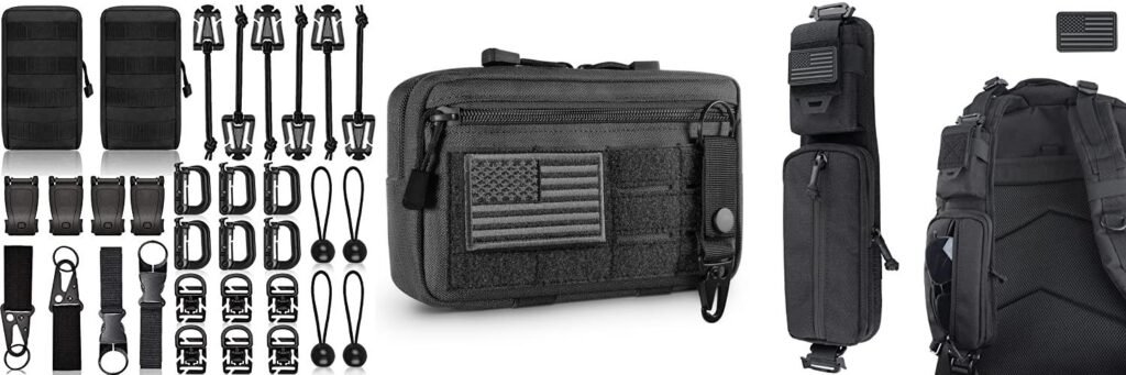 Molle Backpack Attachments combined image