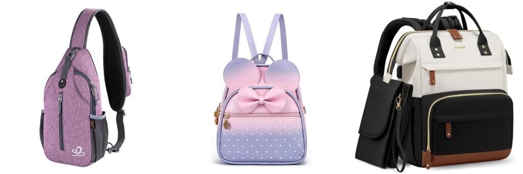 Mom Backpack For Disney combined image