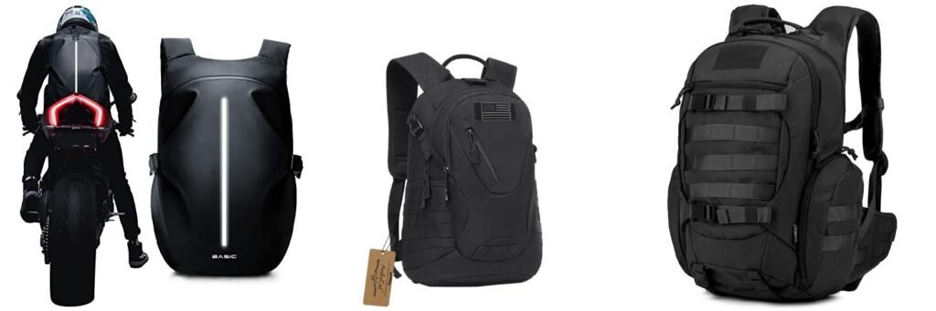 Motorcycle Backpacks combined image