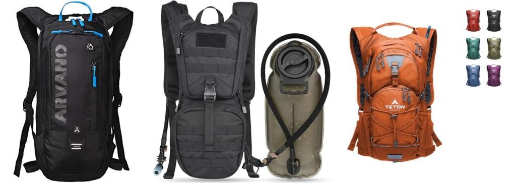 Mountain Bike Backpack combined image