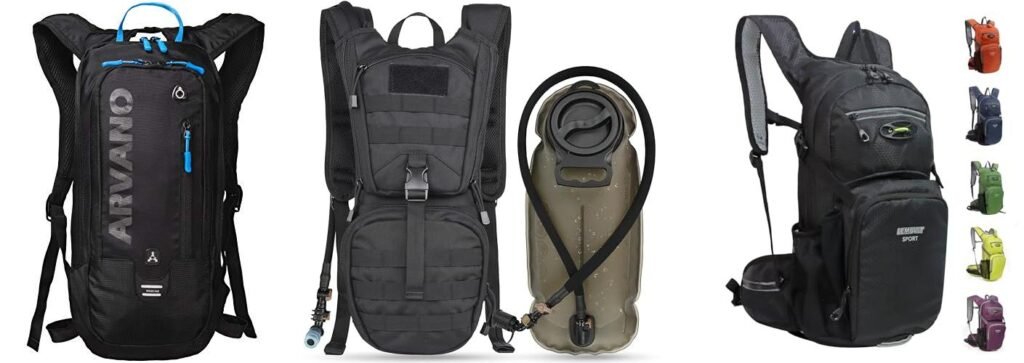 Mountain Bike Backpacks combined image