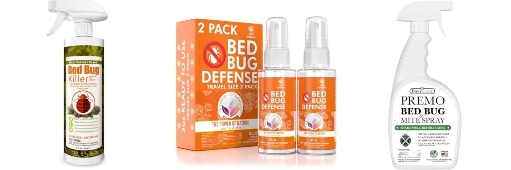 Natural Bed Bug Spray combined image