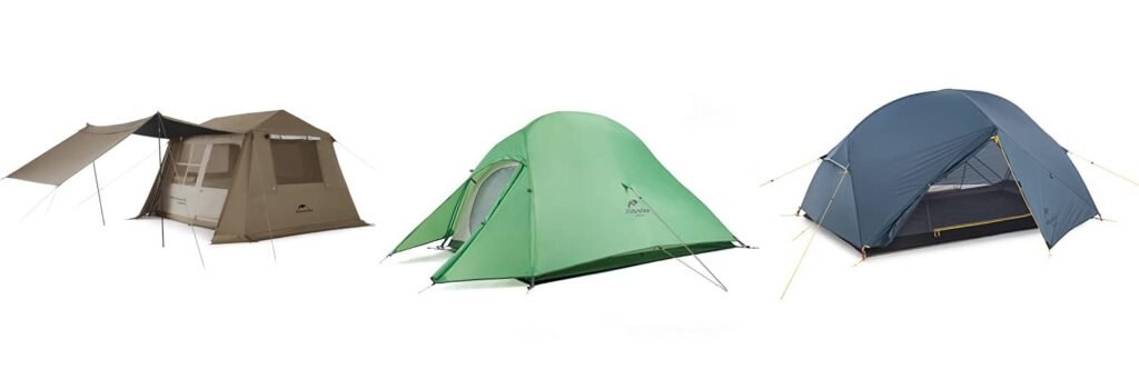 Naturehike Tent combined image
