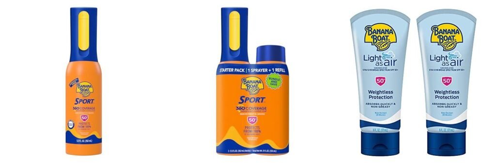 Non Aerosol Sunscreen combined image