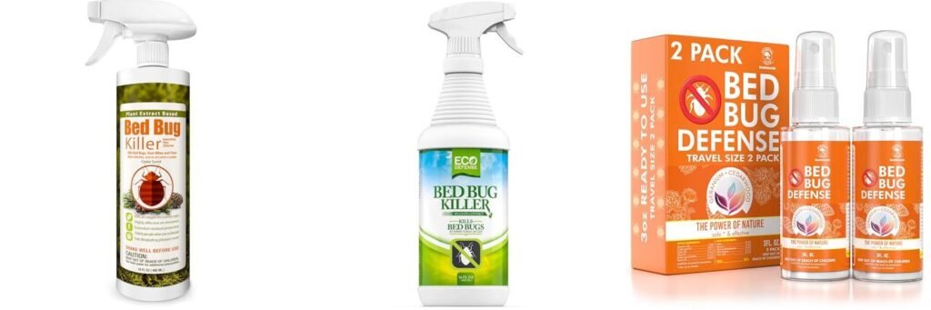Organic Bed Bug Spray combined image