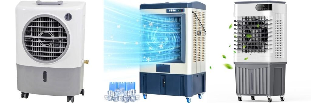 Outdoor Swamp Cooler combined image