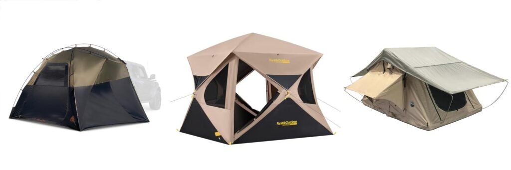 Overlanding Tent combined image