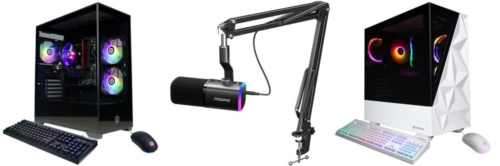 Pc For Content Creation And Gaming combined image