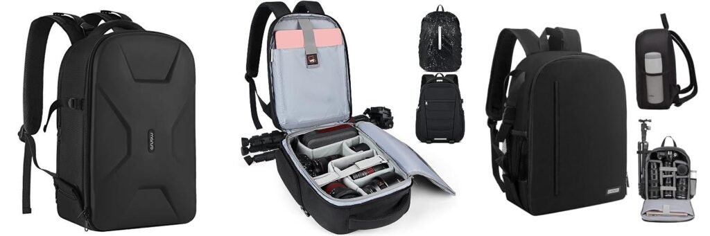 Photography Backpack combined image