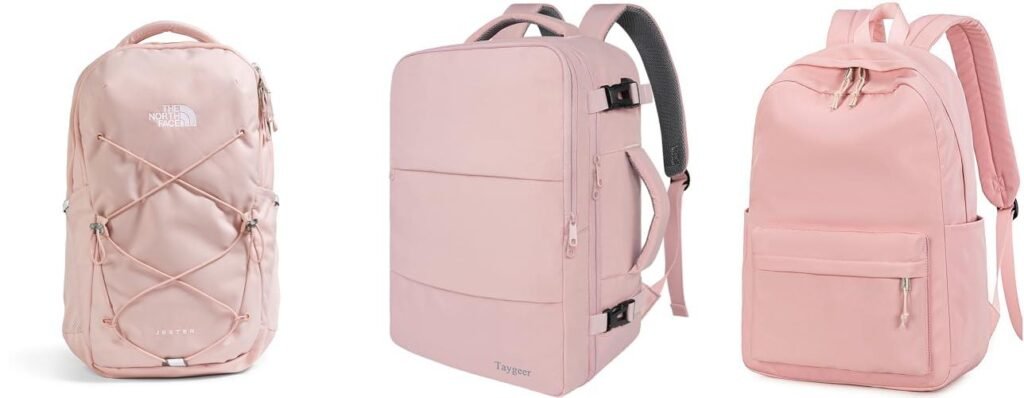 Pink Backpack combined image