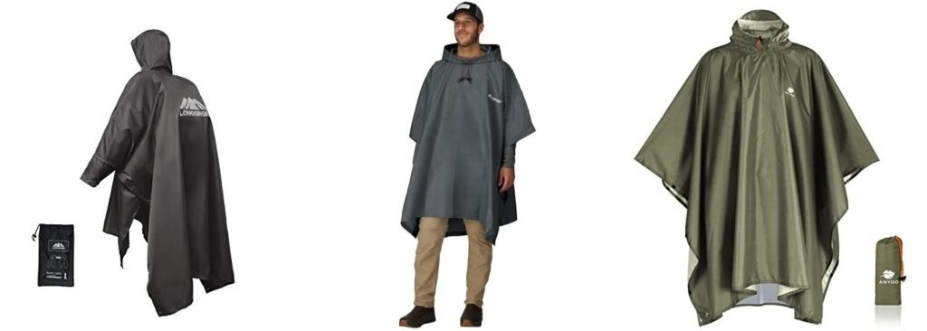 Poncho For Backpacking combined image
