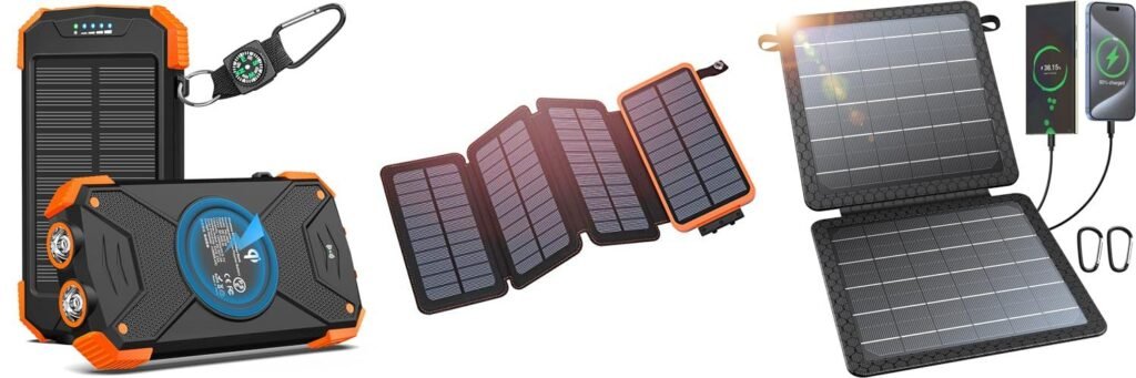 Portable Chargers For Backpacking combined image