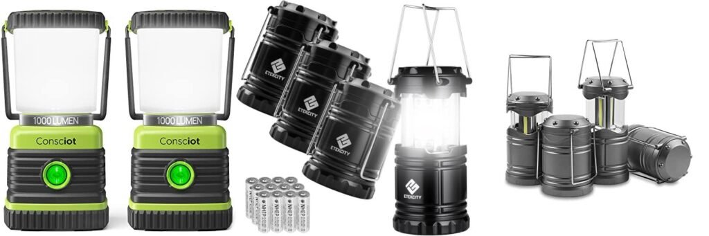 Power Outage Lantern combined image