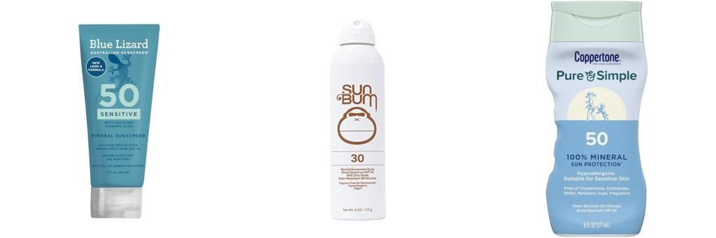 Pregnancy Safe Sunscreen combined image