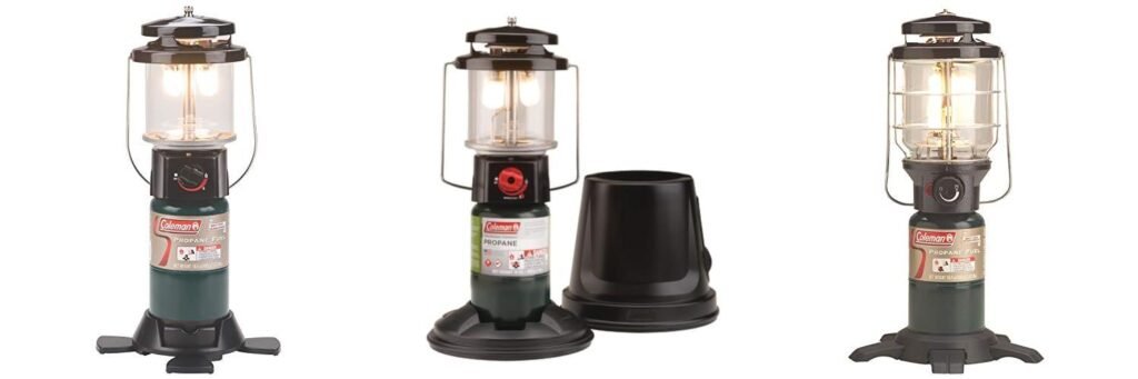 Propane Lantern For Camping combined image