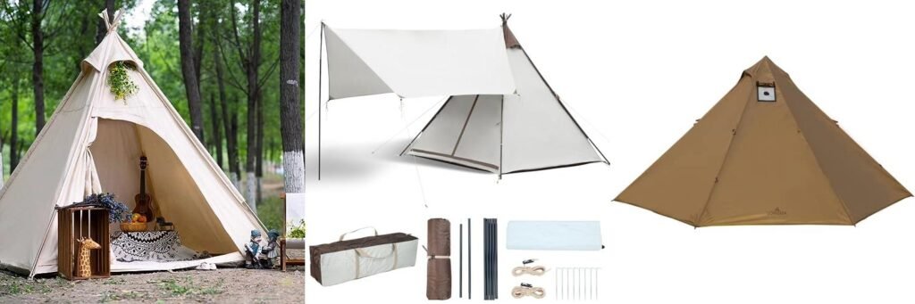 Pyramid Tent combined image