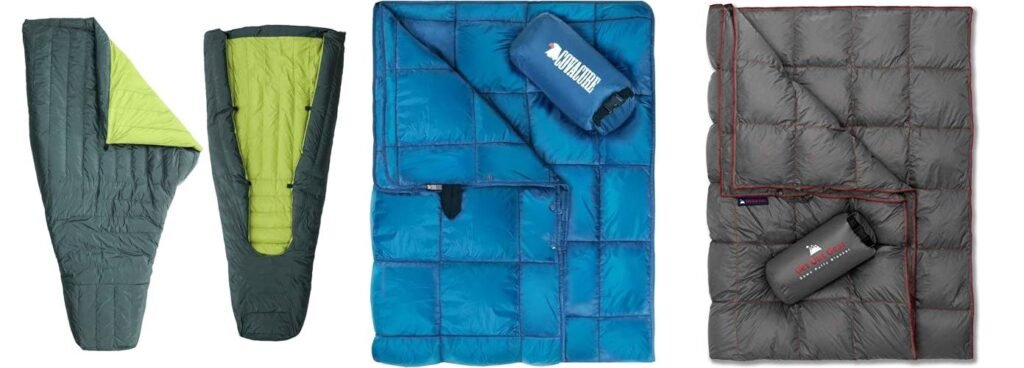 Quilt For Backpacking combined image