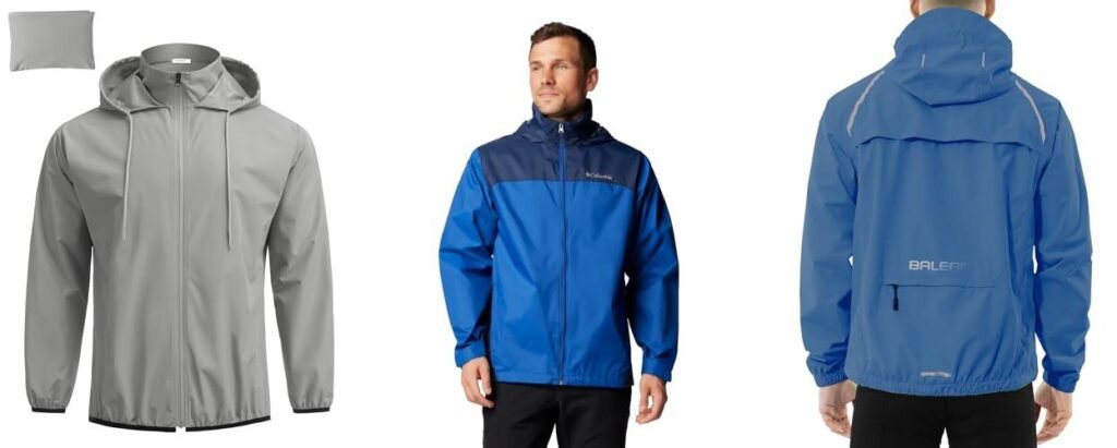 Rain Jackets For Golf combined image