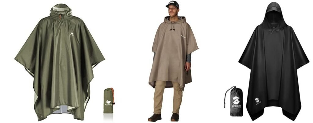 Raincoat For Backpacking combined image