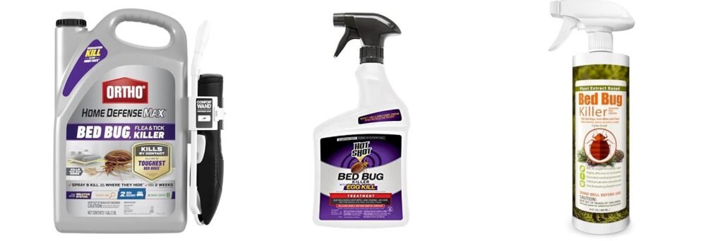 Rated Bed Bug Spray combined image