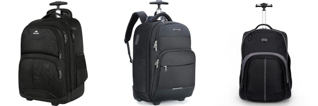 Roller Backpack For Travel combined image